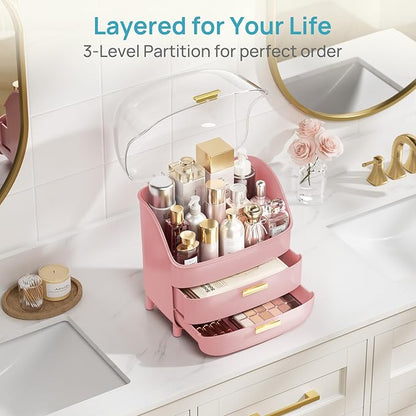 Vtopmart 3-Tier Skincare Makeup Organizer - Image 5