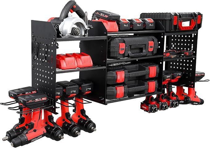 Large Power Tool Organizer Wall Mount by Unknown