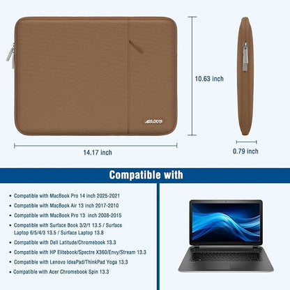 MOSISO Laptop Case 13.3 inch, 13-13.3 inch Laptop Sleeve Compatible - Image 4