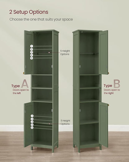 VASAGLE Tall Bathroom Cabinet - Image 3