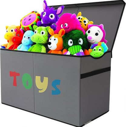 YOLOXO Toy Box Chest, Collapsible Sturdy Storage Bins by YOLOXO