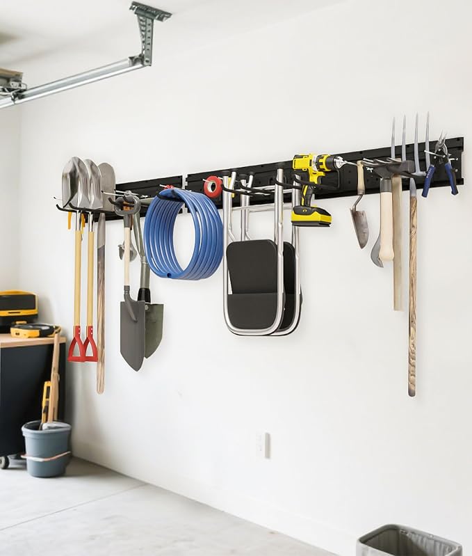 48 Inch Garage Storage Rack, Heavy Duty Wall Mount Organizer - Image 2