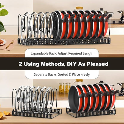 Housolution Pot and Pan Organizer Rack - Image 4