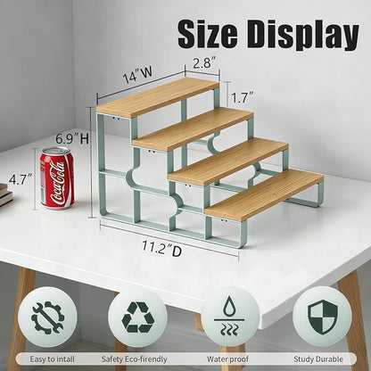Counter Perfume Organizer, 4-Tier Cologne Stand - Image 6
