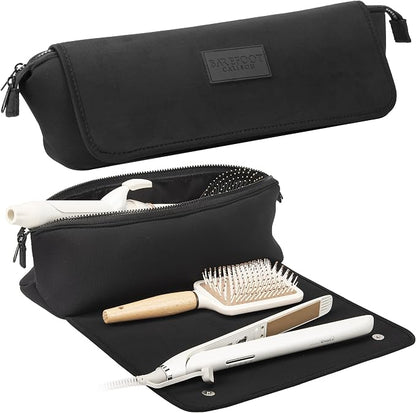 BAREFOOT CARIBOU Hair Tools Travel Bag and Heat Resistant Mat by BarefootCaribou