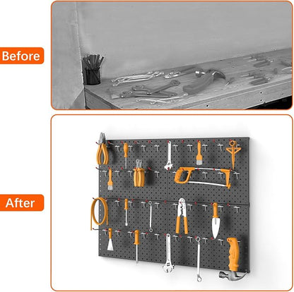 TORACK Metal Pegboard Panels and Hooks - Image 7