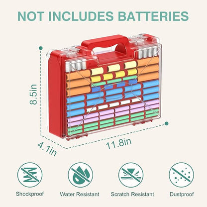 Battery Organizer Storage Holder Box Case - Image 4