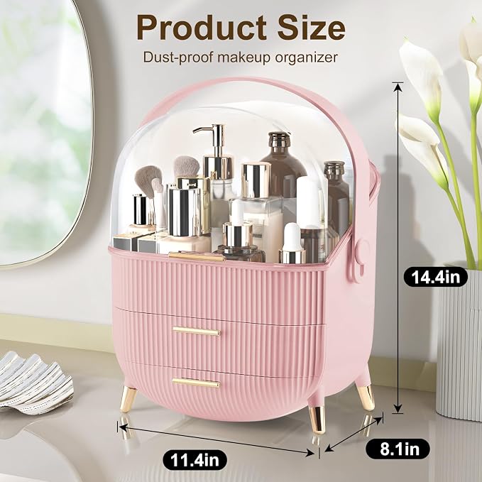 YGJT Make up Organizers and Storage, Makeup Organizer - Image 2