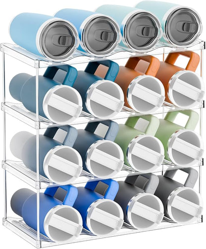 Yieach Stackable Water Bottle Organizer by Yieach