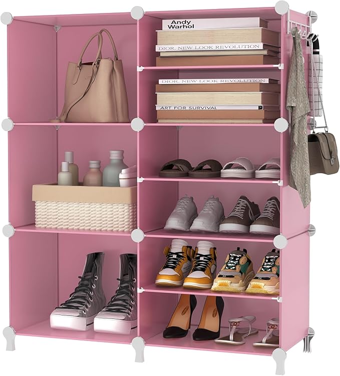 AWTATOS 6 Cube Closet Organizer Storage Shelves - Image 8