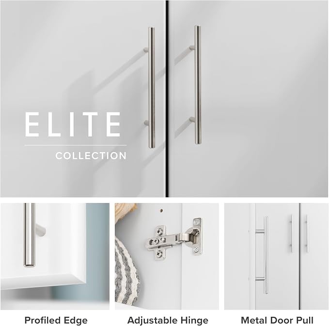 Prepac Elite 24" Storage Cabinet, Bathroom Cabinet, Pantry Cabinet - Image 5