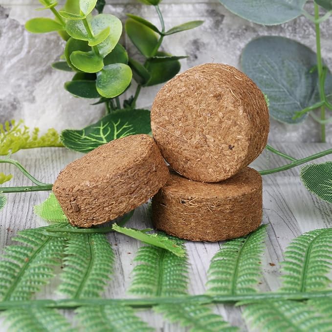Coconut Fiber Coir Pellet Nutrient Soil Lightweight Plant Compressed Base - Image 8