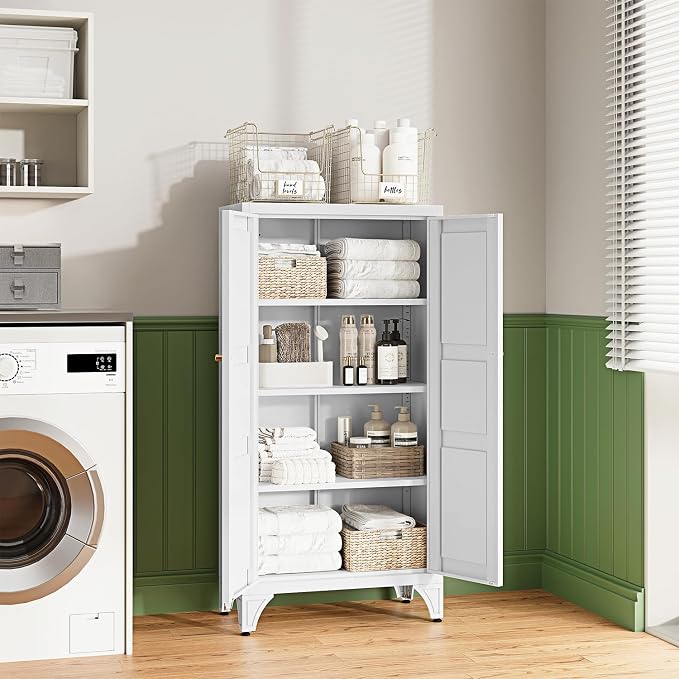 Letaya 47.3" H Metal Storage Cabinet - Image 9