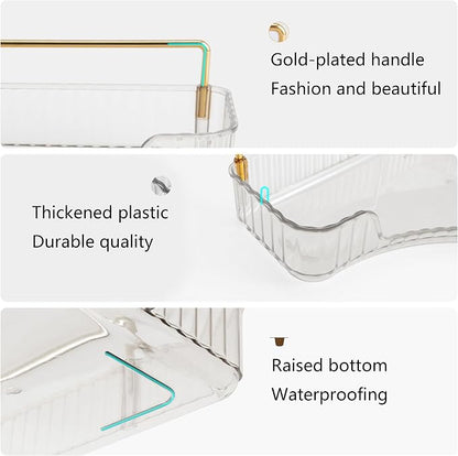 YCIA&DONE Corner Bathroom Counter Organizer, Makeup Organizer - Image 3