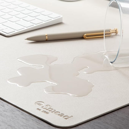 Smead Desk Pad, Vegan Leather Desk Mat - Image 5