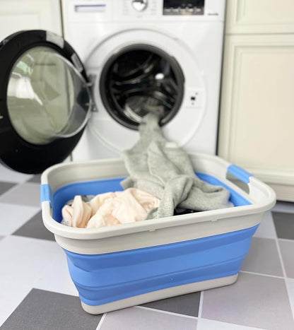 SAMMART 41L Collapsible Plastic Laundry Basket - Image 3