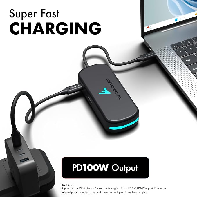 Type C 5 in 1 Wozoyo Docking Station - Image 6