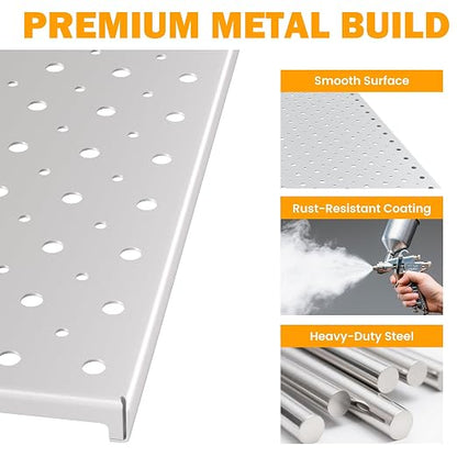 Pegboard Smith Metal Pegboard Panels, Pegboard Organizer System - Image 5