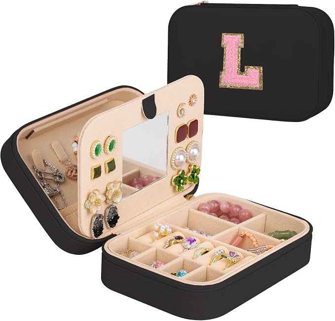 TopPerfekt Travel Jewelry Case, Jewelry Box by TopPerfekt