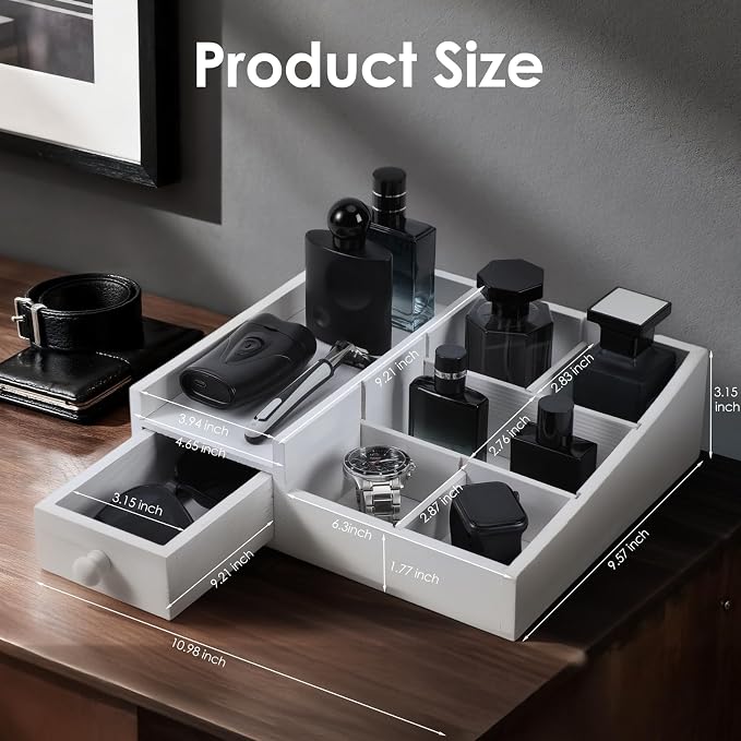 Cologne Organizer For Men, Perfume Organizer, Bathroom Organizers, Coffee - Image 2