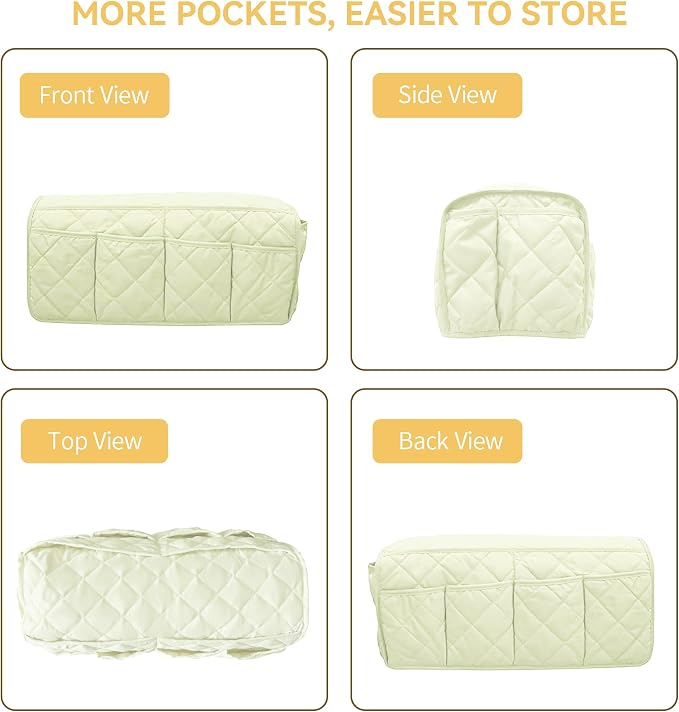 MEHIDFY Armchair Caddy, Waterproof Sofa Armrest Organizer, Non Slip Recliner - Image 5