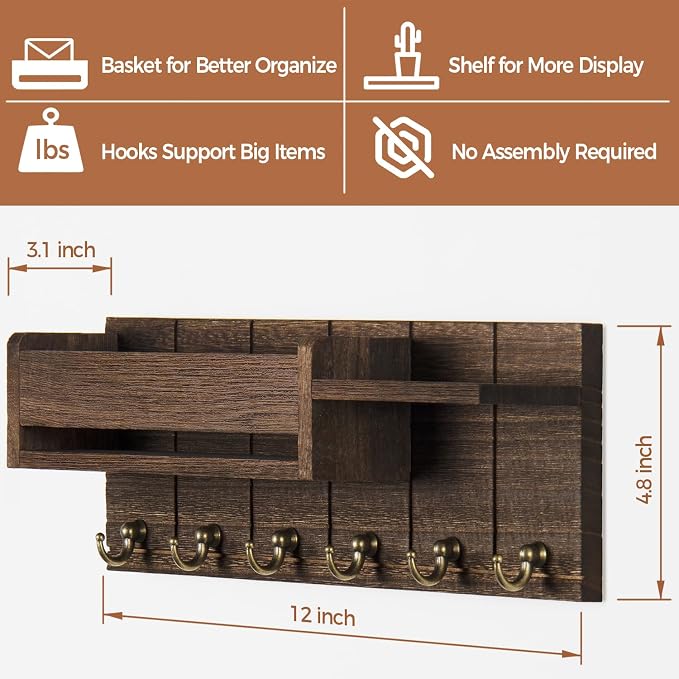 RelaxScene Key Holder Wall Mount - Image 4