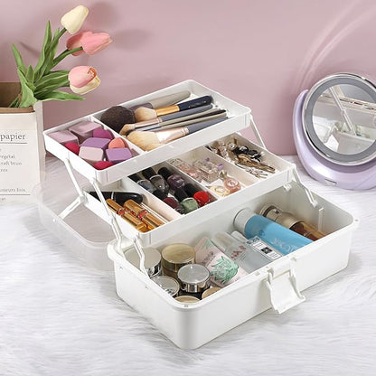 BTSKY 3-Layer Plastic Dividing Storage Box Craft Organizer - Image 6