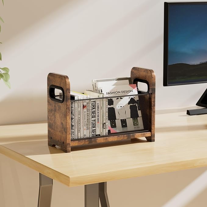 Wood Magazine Holder & Rack - Image 9
