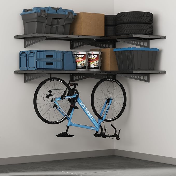 FLEXIMOUNTS 2 Pack 2x4ft Corner Wall Shelving - Image 5