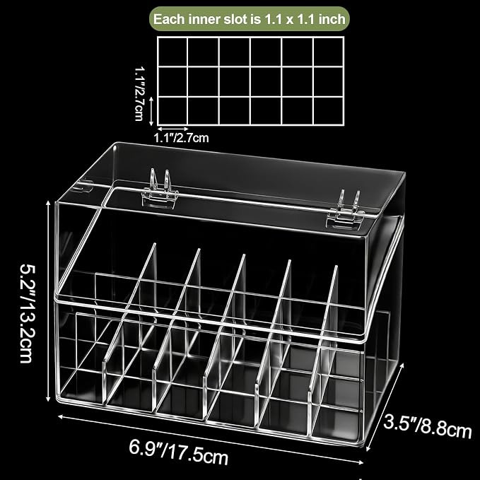 Foraineam 3 Pack Lipstick Holder Organizer - Image 3