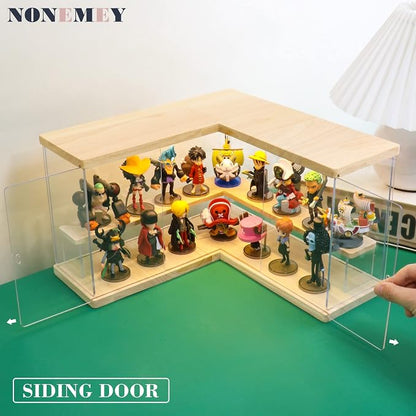 NONEMEY Clear Acrylic Display Case Stand - Image 2