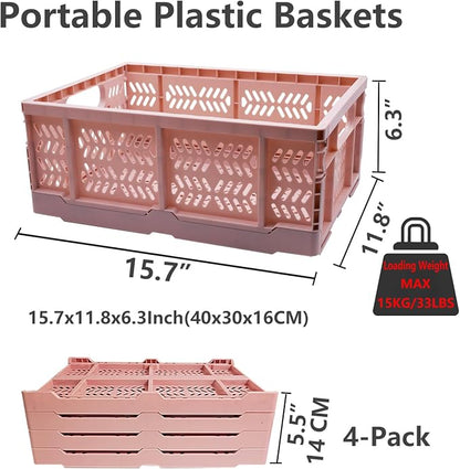 20L Foldable Crates, Toys Storage. - Image 2