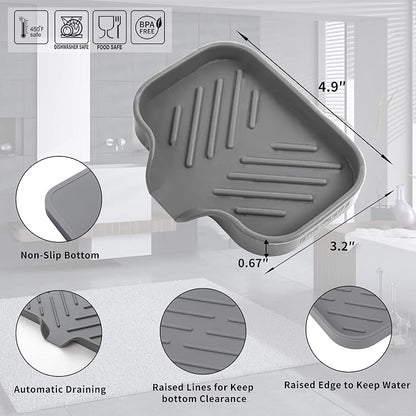 Silicone Bathroom Soap Dishes - Image 2