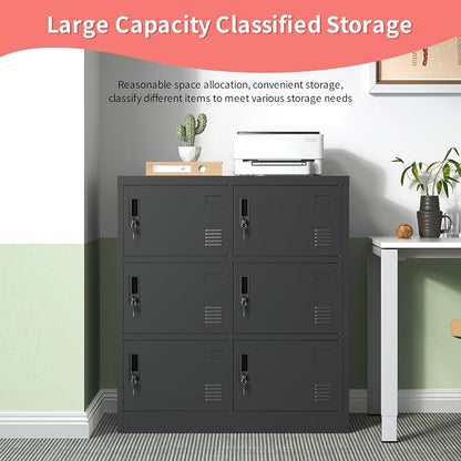 IKIMI Metal Lockers for Employees, Office Storage Locker - Image 4