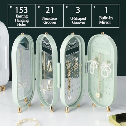 Foldable Earring Holder Jewelry Organizer Box - Image 3