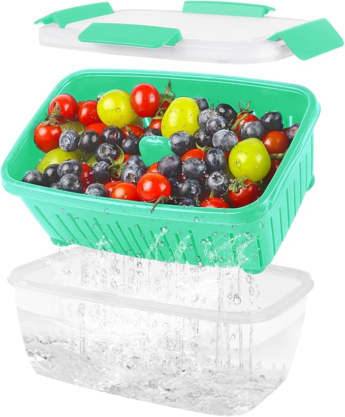 68oz Berry Keeper Fruit Storage Container by Shopwithgreen
