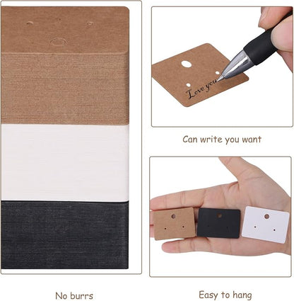 600 Pcs Earring Display Cards Set - Image 4