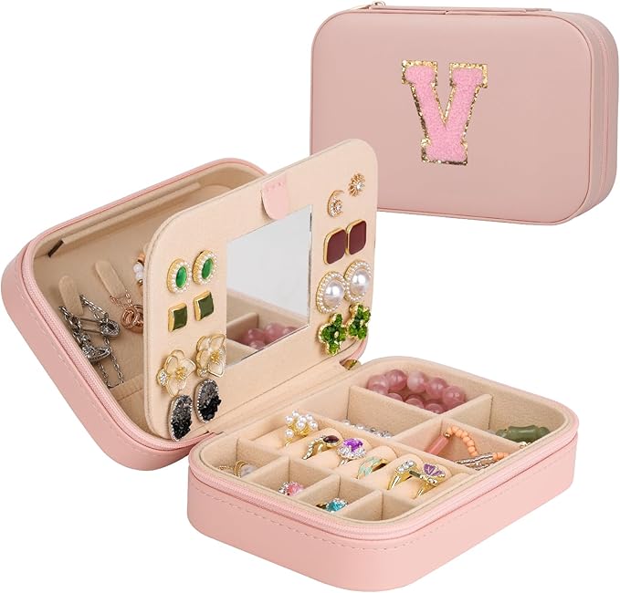 TopPerfekt Travel Jewelry Case, Jewelry Box by TopPerfekt