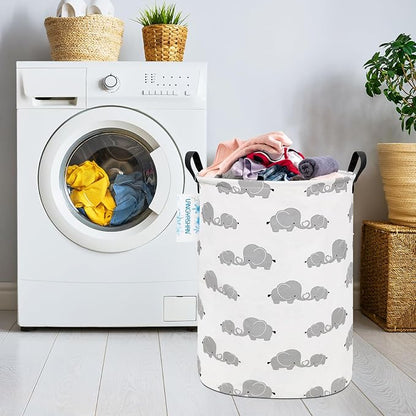 LANGYASHAN Storage Bin, Canvas Fabric Collapsible Organizer Basket - Image 5