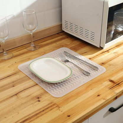 Silicone Dish Drying Mat for Multiple Usage, Easy clean, Eco-friendly, - Image 5