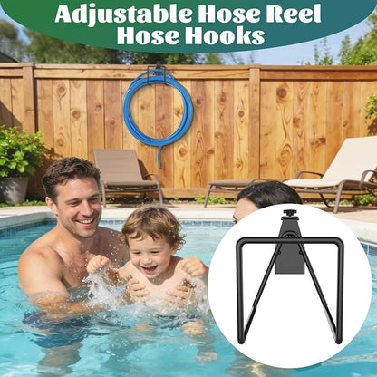 Garden Hose Holder, Adjustable Hose Hanger Wall Mount - Image 7