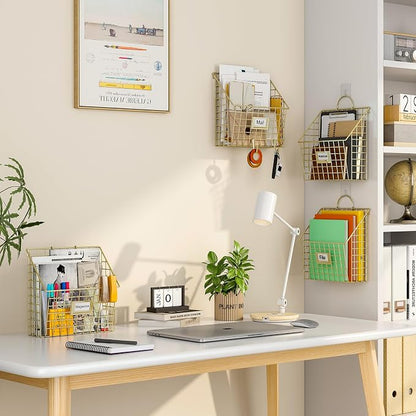 4 Packs Hanging Wall File Organizer - Image 5