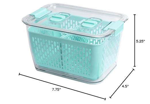 Kitchen Spaces Colander Bin, Produce Saver, Fridge Organizer - Image 3