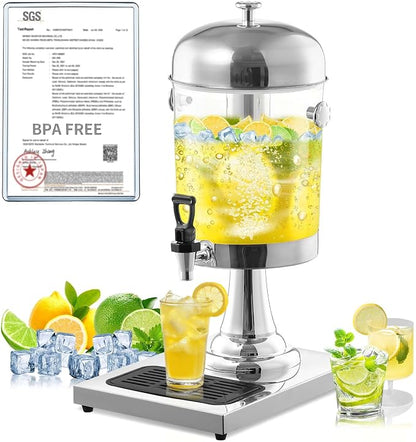 2 Gallon Drink Dispensers for Parties, Beverage Dispenser by Unknown