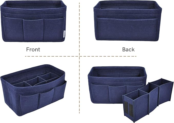 Vercord Felt Purse Organizer Handbag Insert Liner Shaper Bag in Bags - Image 2