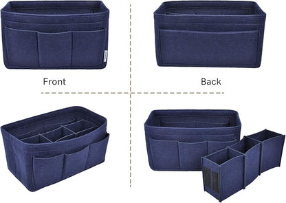 Vercord Felt Purse Organizer Handbag Insert Liner Shaper Bag in Bags - Image 2