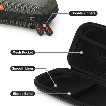 Silver-Gray Shockproof Hard EVA Carrying Case Travel Pouch - Image 4