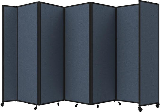 Versare Room Divider 360 Portable Wall Partition | Folding Panels | Large by VERSARE
