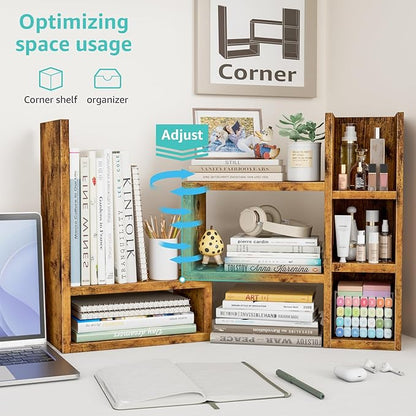 NUTIKAS Desk Shelves Desktop Organizer Shlef - Image 5