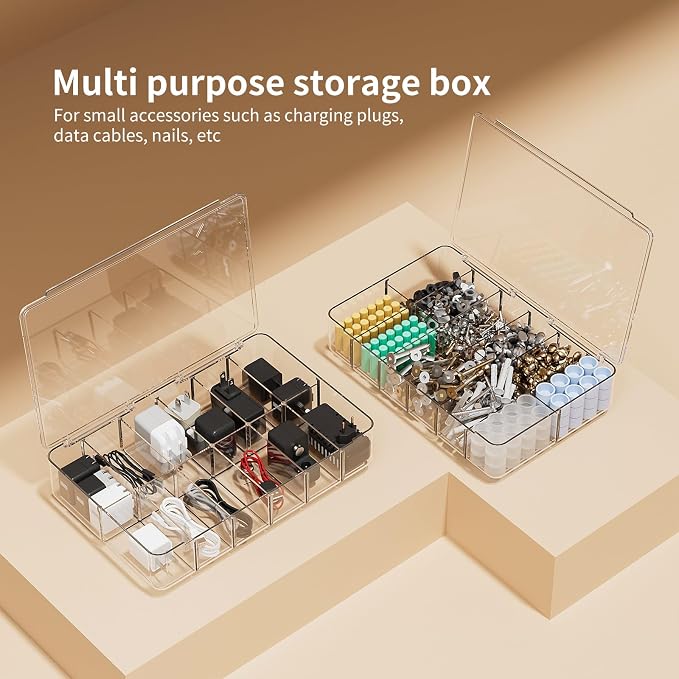 Clear Acrylic Makeup Organizer - Image 5